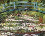 Monet Giverney footbridge tile mural